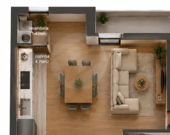 Apartamento T2 para Venda em Vila do Conde