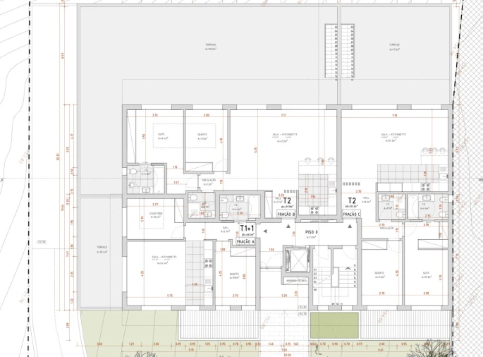 Apartamento T2 para Venda em Santo António dos Cavaleiros e Frielas Planta 1