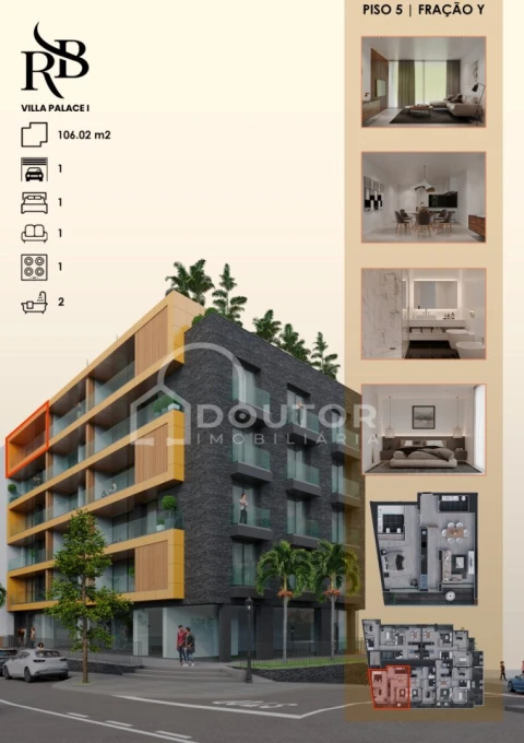 Apartamento T1 para Venda em Ribeira Brava