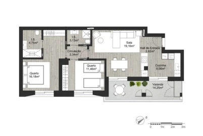 Apartamento T2 para Venda em Almancil