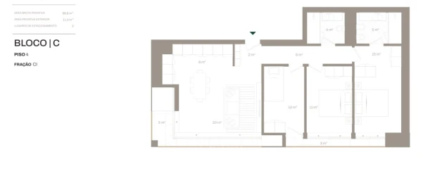 Apartamento T3 para Venda em Santa Marinha e São Pedro da Afurada
