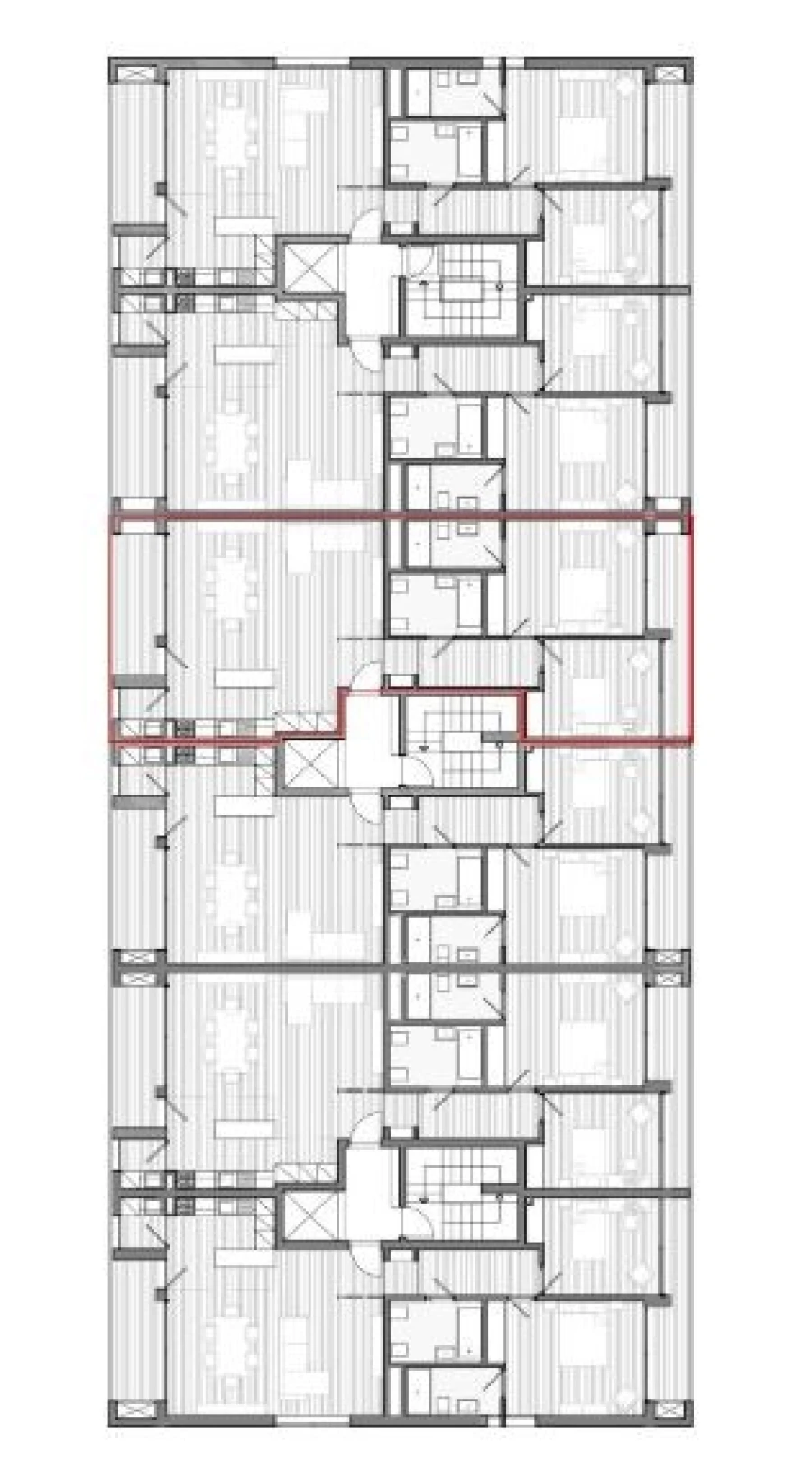 Apartamento T2 para Venda em Santa Maria da Feira, Travanca, Sanfins e Espargo Planta 2