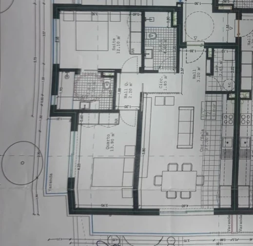 Apartamento T2 para Venda em Nogueira da Regedoura Planta 1