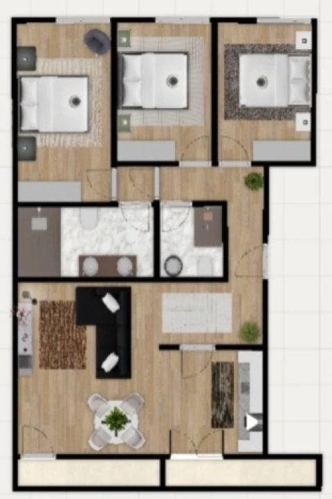 Apartamento T3 para Venda em Benfica