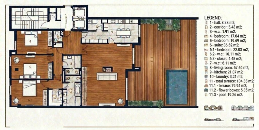 Apartamento T3 para Venda em Olivais Foto 35