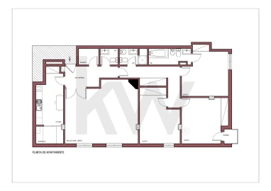 Apartamento T3 para Venda em Aguas Santas