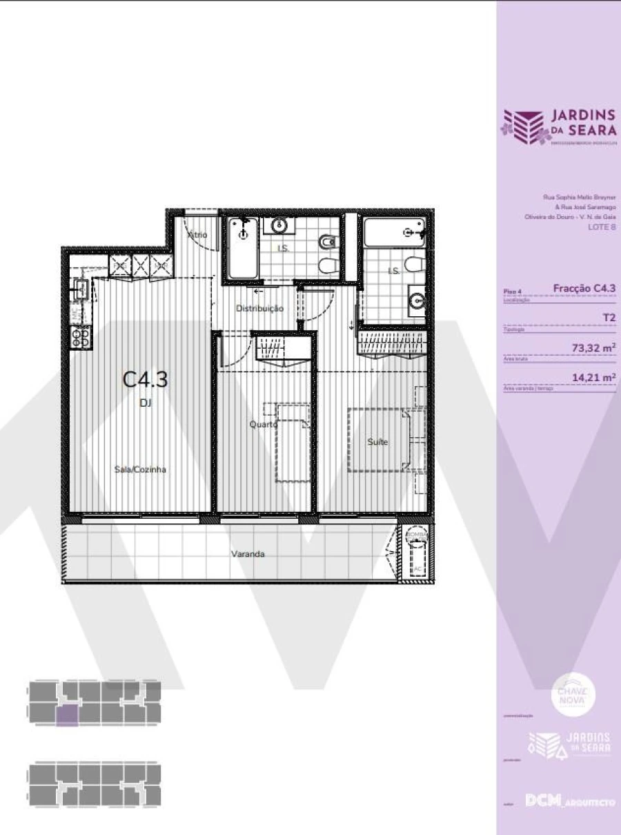 Apartamento T2 para Venda em Oliveira do Douro Foto 5