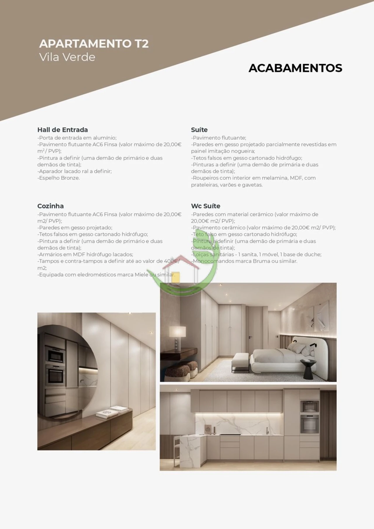 Apartamento T2 para Venda em Vila Verde e Barbudo Foto 14