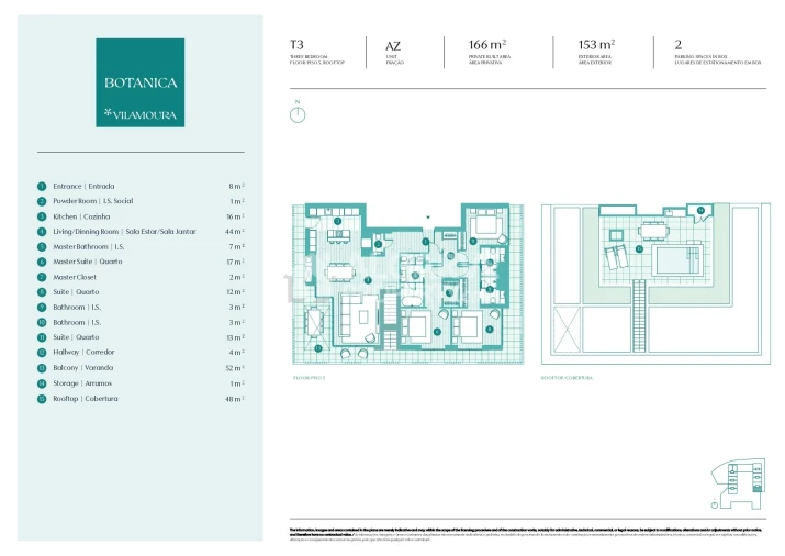 Apartamento T3 para Venda em Quarteira Planta 1