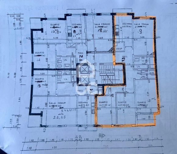 Apartamento T3 para Venda em Agualva e Mira-Sintra Planta 1