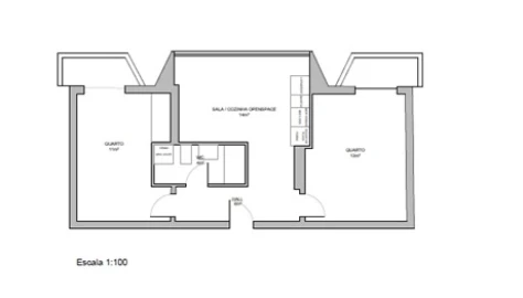 Apartamento T2 para Venda em Águas Livres