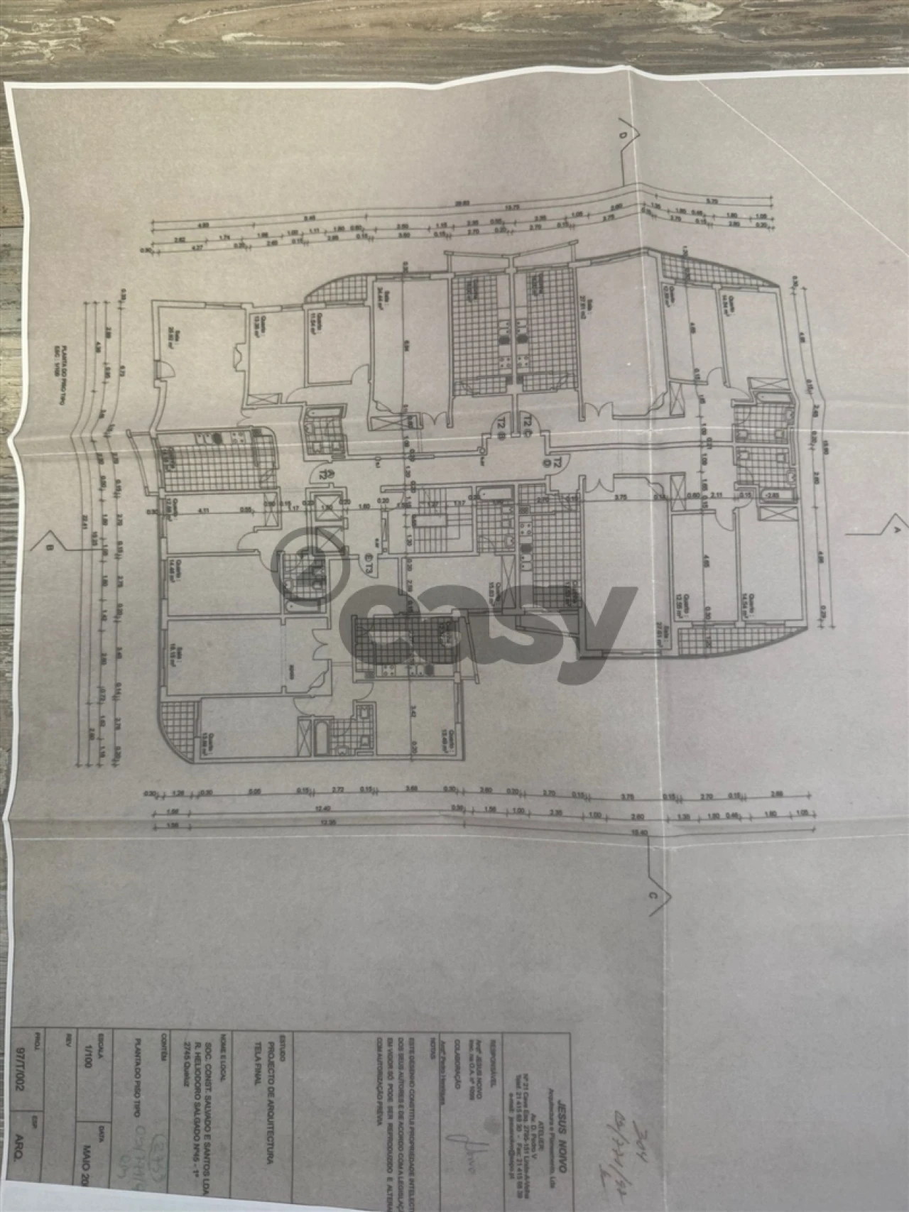 Apartamento T2 para Venda em Algueirão-Mem Martins Planta 2