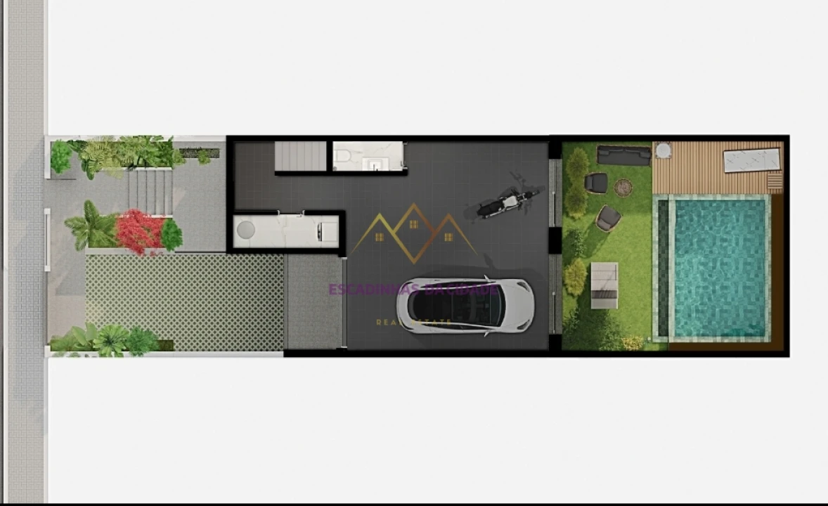 Moradia T3 para Venda em Alcabideche Planta 3