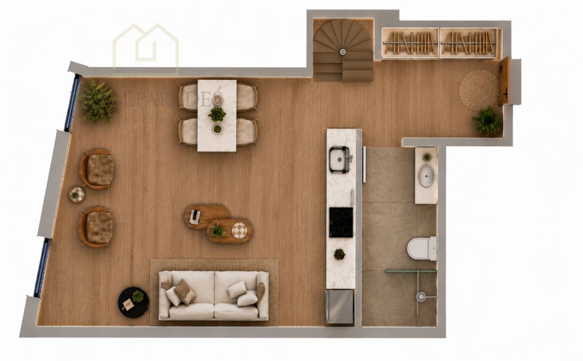 Apartamento T1 para ced. p. contratual em Santa Marinha e São Pedro da Afurada Foto 10