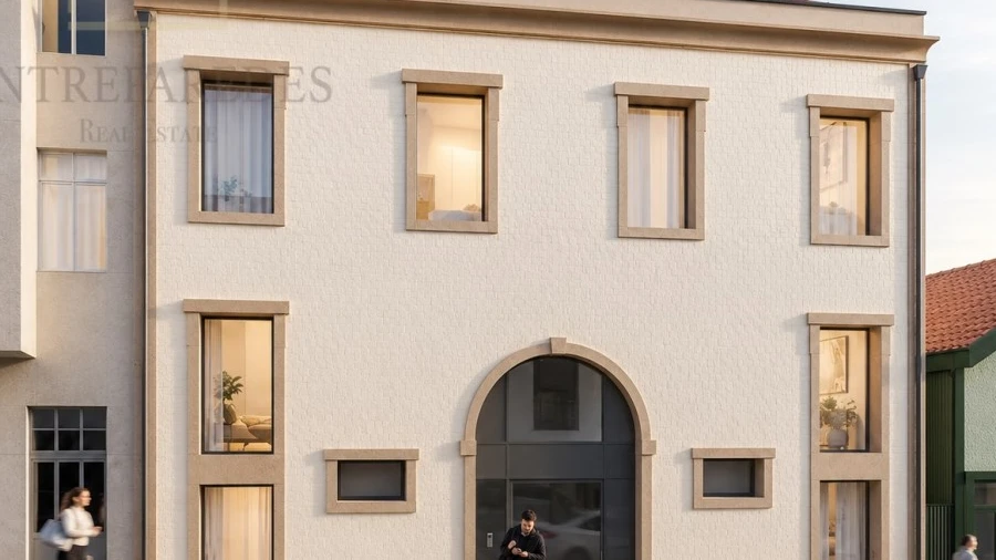 Apartamento T1 para ced. p. contratual em Santa Marinha e São Pedro da Afurada