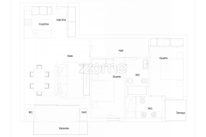 Apartamento T2 para Venda em Mafamude e Vilar do Paraíso
