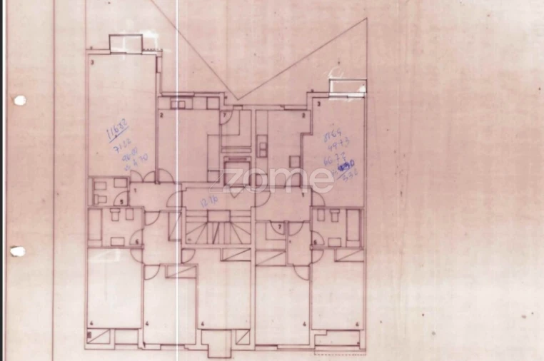 Apartamento T2 para Arrendamento em São Vicente (Braga) Planta 1