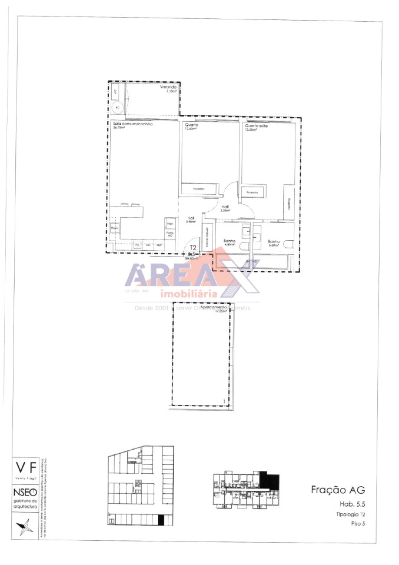 Apartamento T2 para Venda em São João da Madeira Foto 10