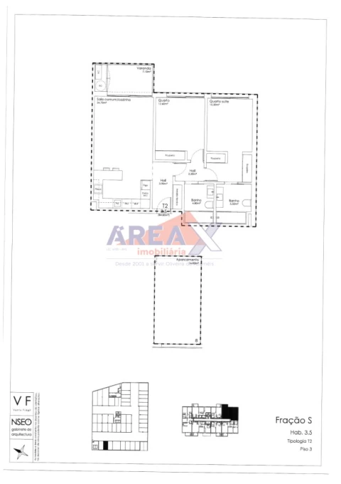 Apartamento T2 para Venda em São João da Madeira