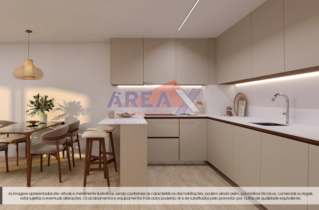 Apartamento T2 para Venda em São João da Madeira Foto 3