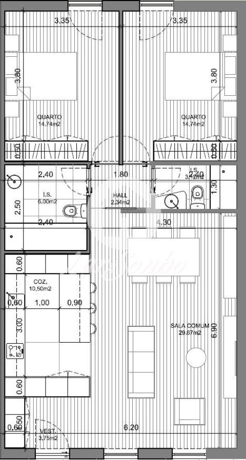 Apartamento T2 para Venda em Apúlia e Fão