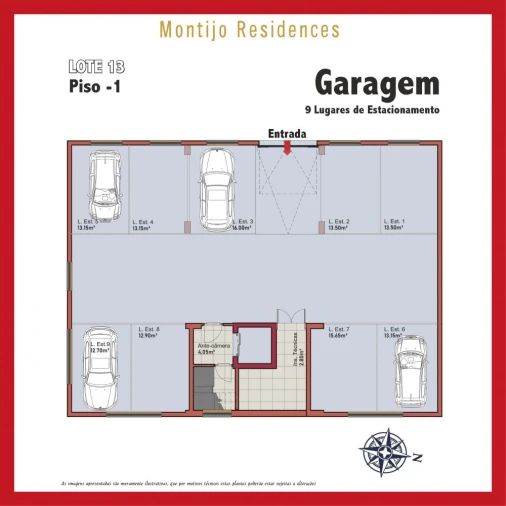 Apartamento T3 para Venda em Montijo e Afonsoeiro Planta 9