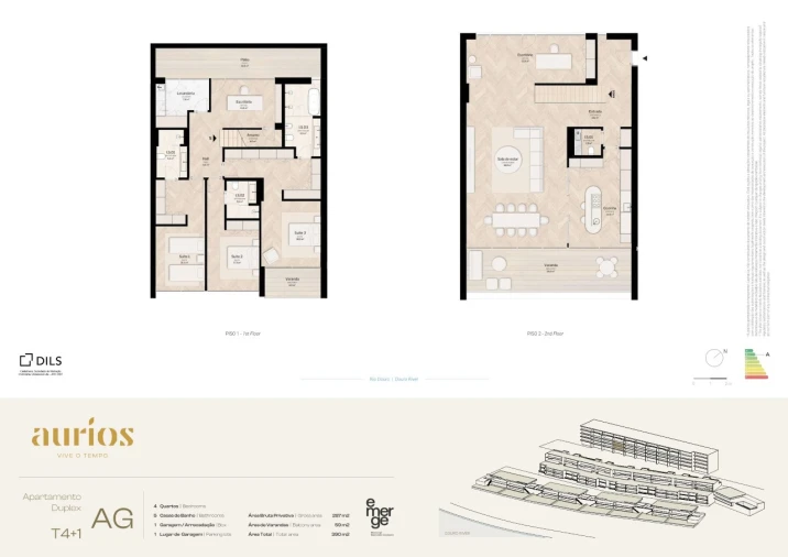 Apartamento T4 para Venda em Campanhã Planta 1