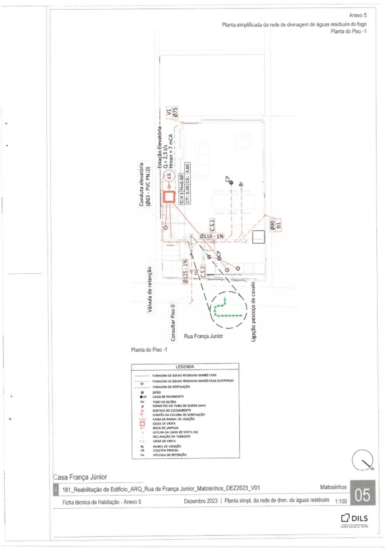 Moradia T3 para Arrendamento em Matosinhos e Leça da Palmeira Planta 10