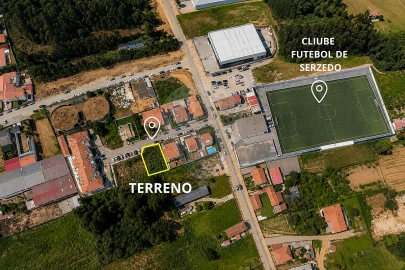 Terreno para Venda em Serzedo e Perosinho