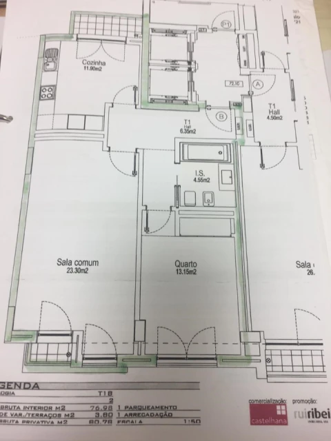 Apartamento T1 para Venda em Arroios
