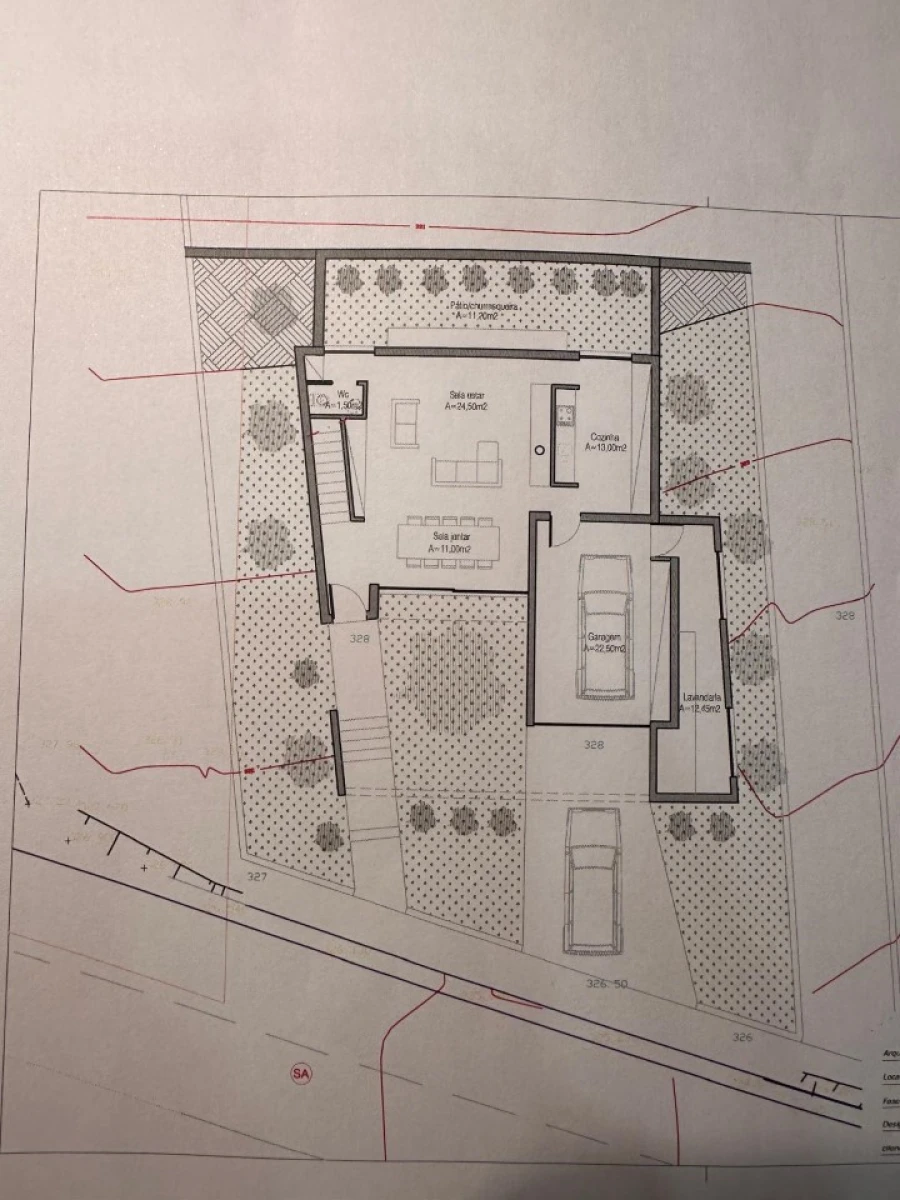Moradia T3 para Venda em Varzea Planta 1