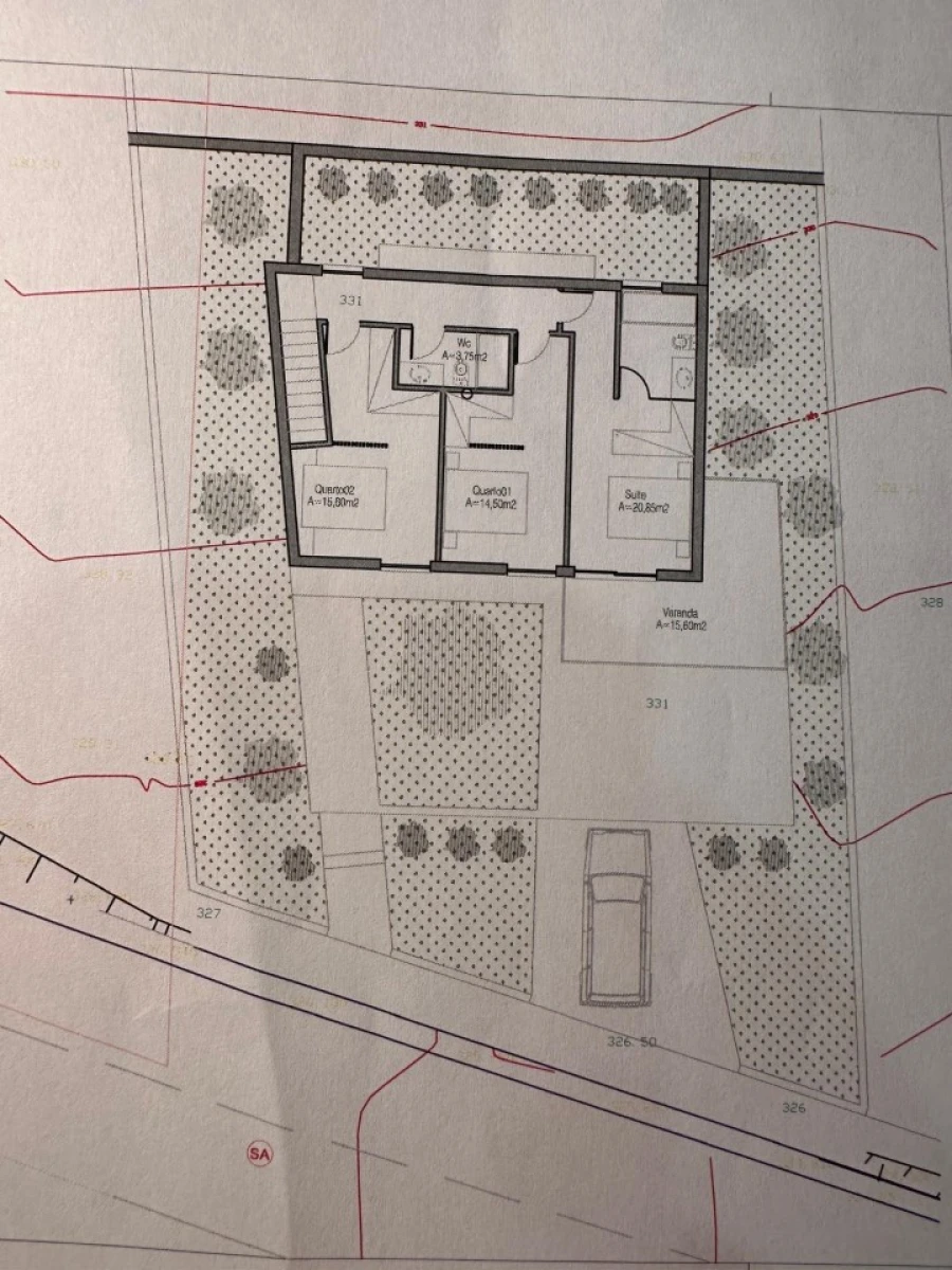 Moradia T3 para Venda em Varzea Planta 4