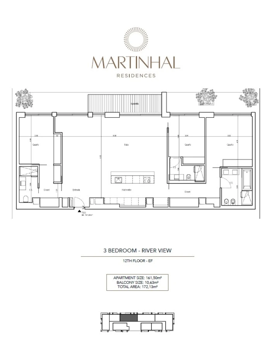 Apartamento T3 para Venda em Parque das Nações Planta 1