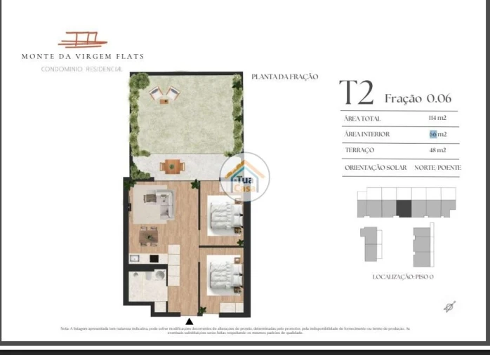 Apartamento T2 para Venda em Vilar de Andorinho Foto 9