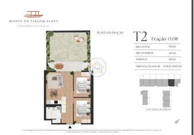 Apartamento T2 para Venda em Vilar de Andorinho
