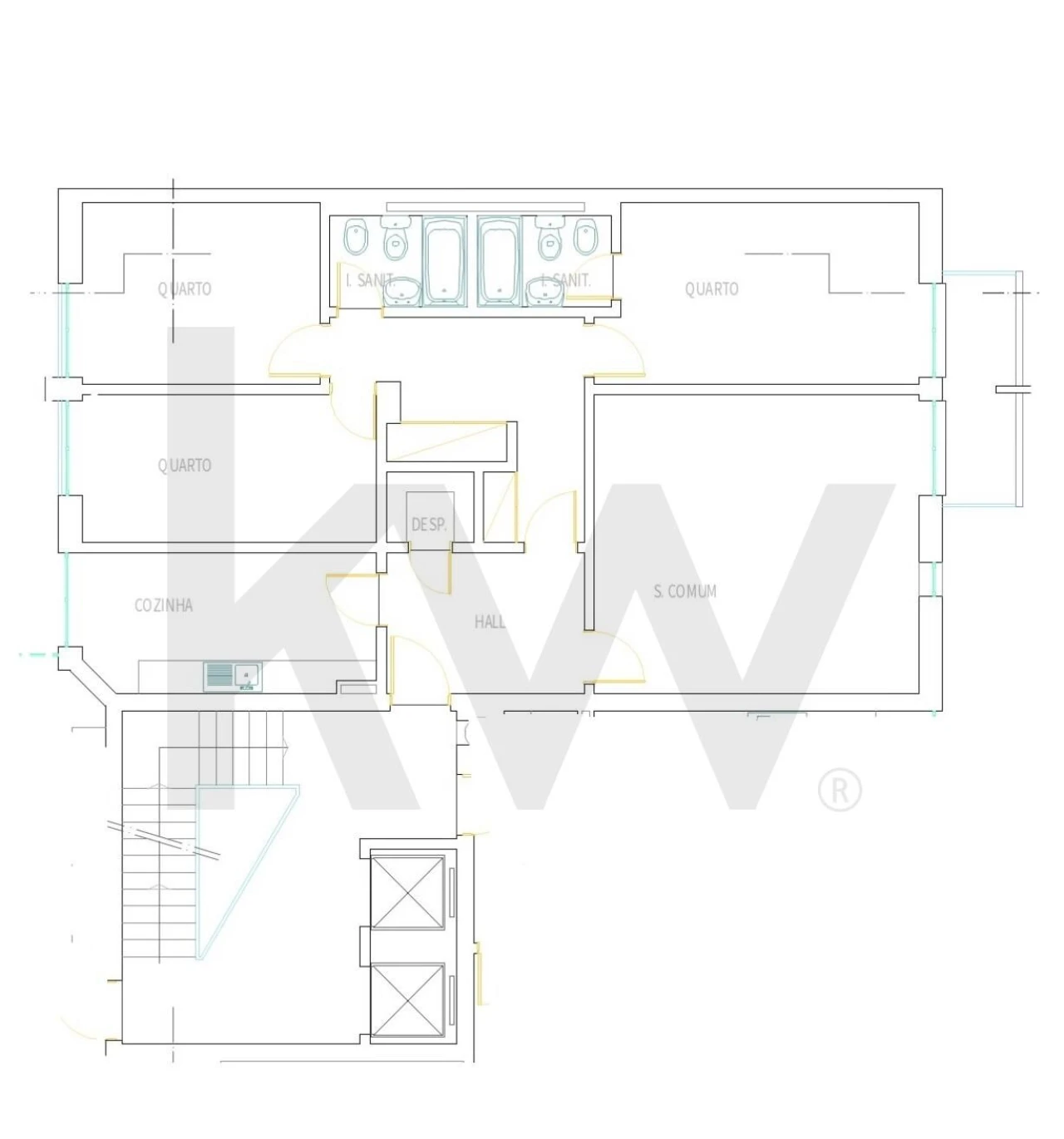 Apartamento T3 para Arrendamento em Oeiras e São Julião da Barra, Paço de Arcos e Caxias Foto 23