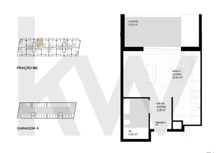 Apartamento para Venda em Vila Nova de Cerveira e Lovelhe Planta 1