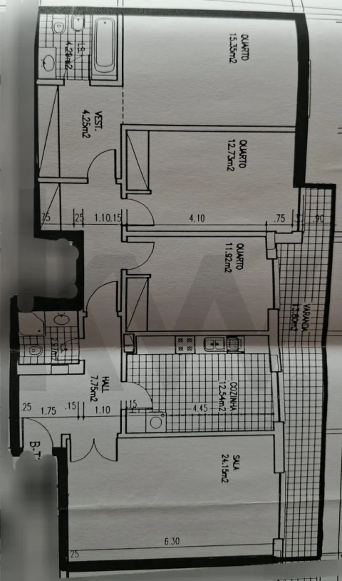 Apartamento T3 para Arrendamento em Odivelas