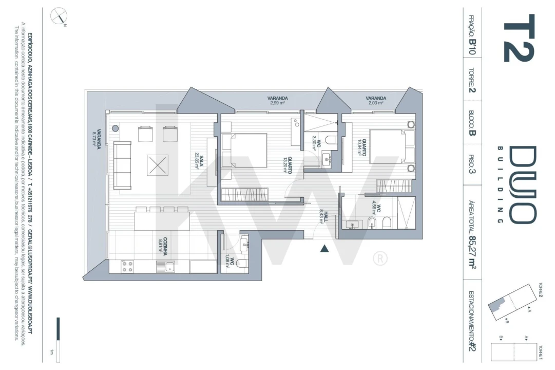 Apartamento T2 para Arrendamento em Carnide Foto 19