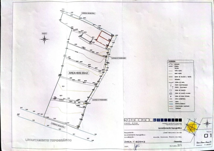 Terreno para Venda em Canhas Planta 1
