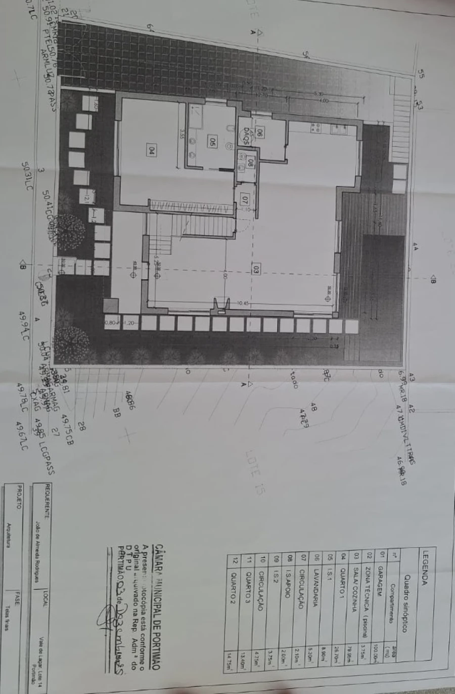 Moradia T3 para Venda em Portimão Planta 1