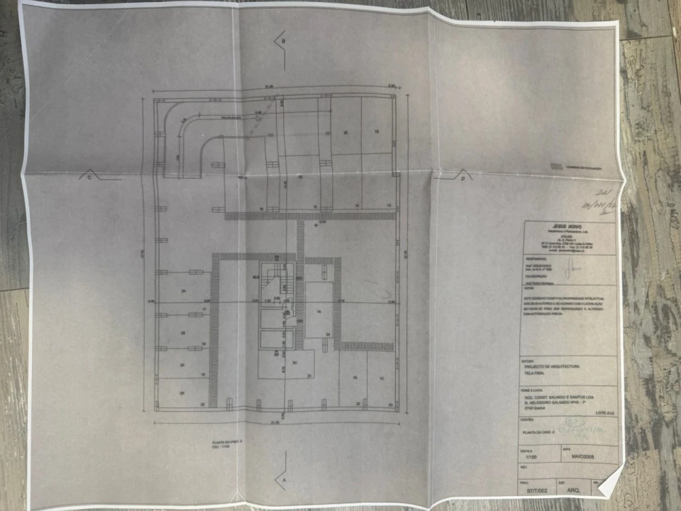 Apartamento T2 para Venda em Algueirão-Mem Martins Planta 2