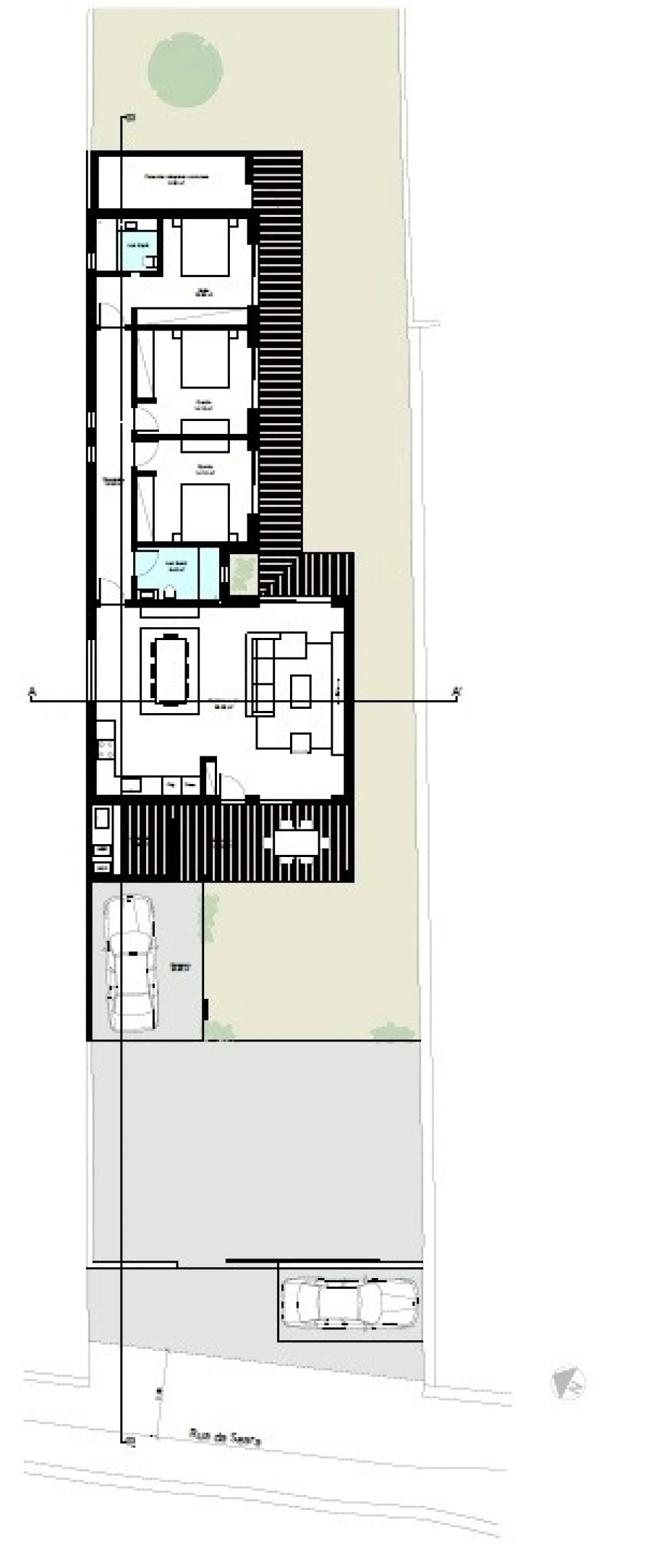 Moradia T3 para Venda em Fontão Planta 2