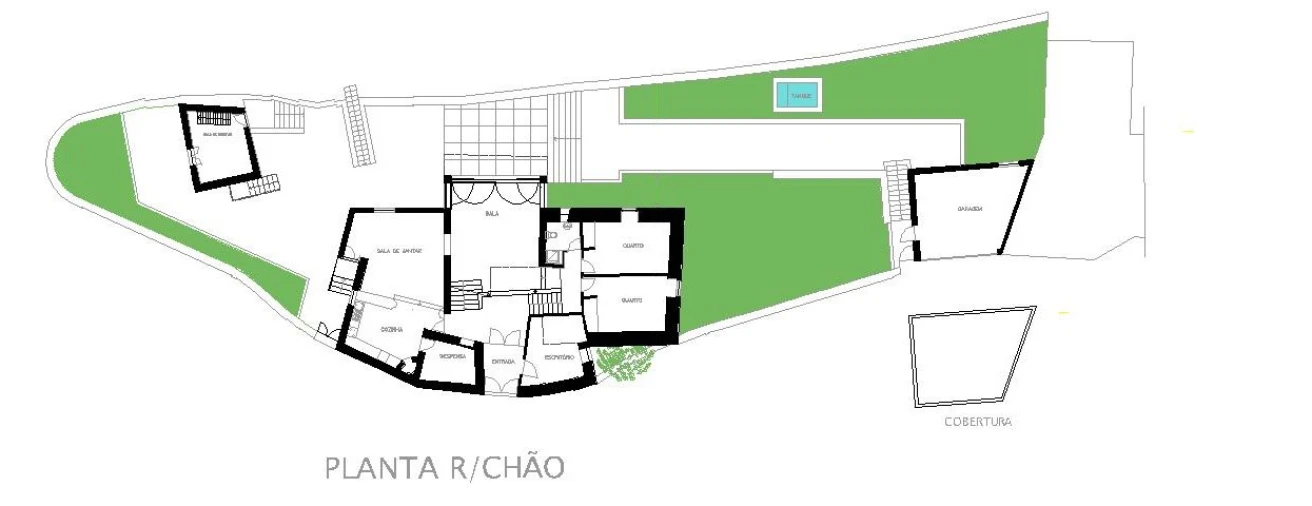 Moradia T4 para Venda em Parada de Todeia Planta 1