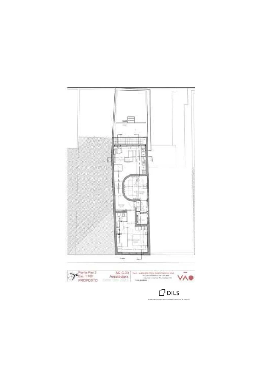 Apartamento T1 para Venda em Campo de Ourique Planta 1