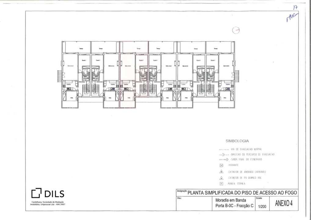 Moradia T3 para Arrendamento em Quarteira Planta 4