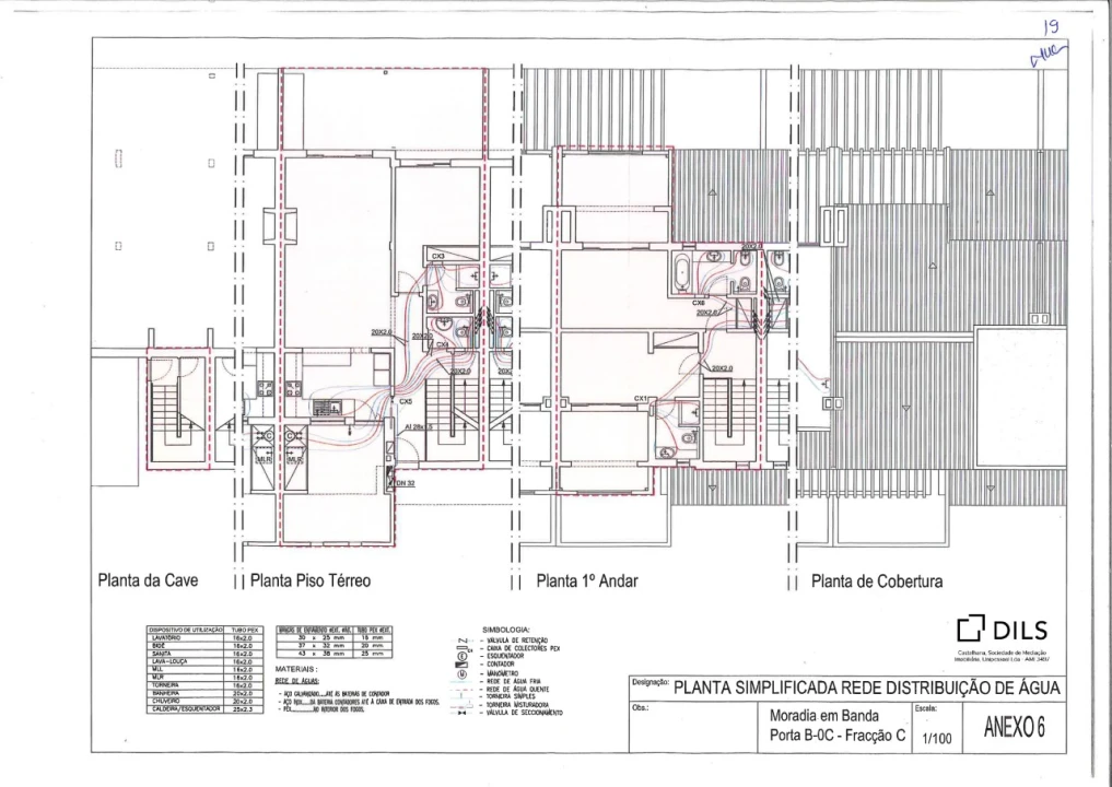 Moradia T3 para Arrendamento em Quarteira Planta 6