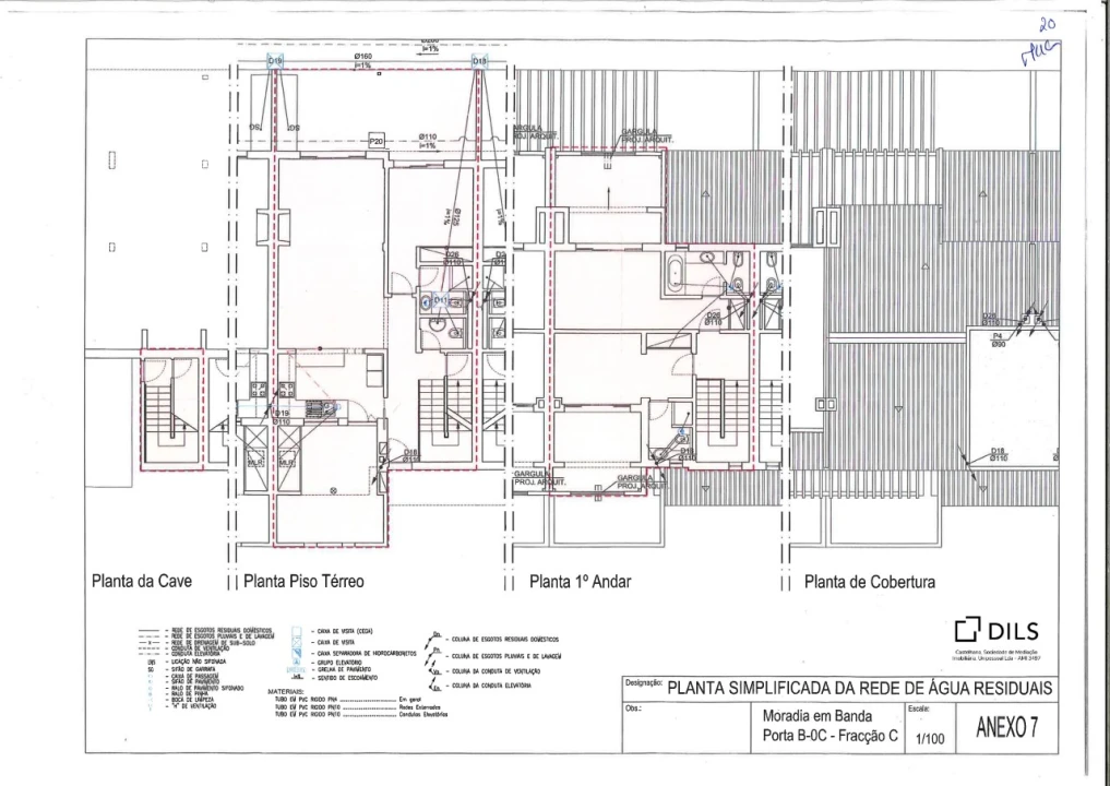 Moradia T3 para Arrendamento em Quarteira Planta 7