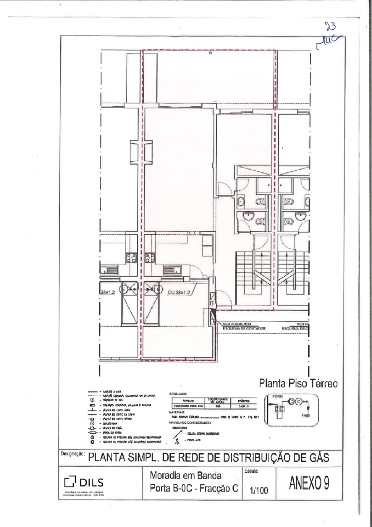Moradia T3 para Arrendamento em Quarteira Planta 9