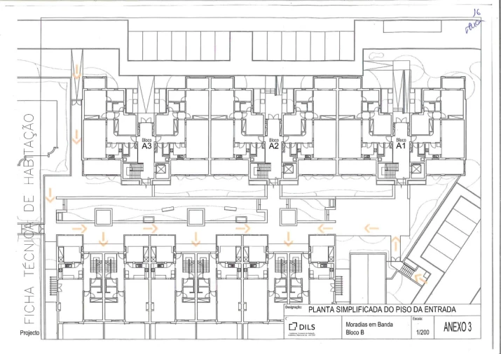 Moradia T3 para Arrendamento em Quarteira Planta 1